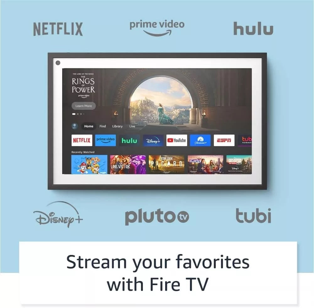 Amazon Echo Show 15 | Full HD 15.6" Smart Display with Alexa & Fire TV + Remote