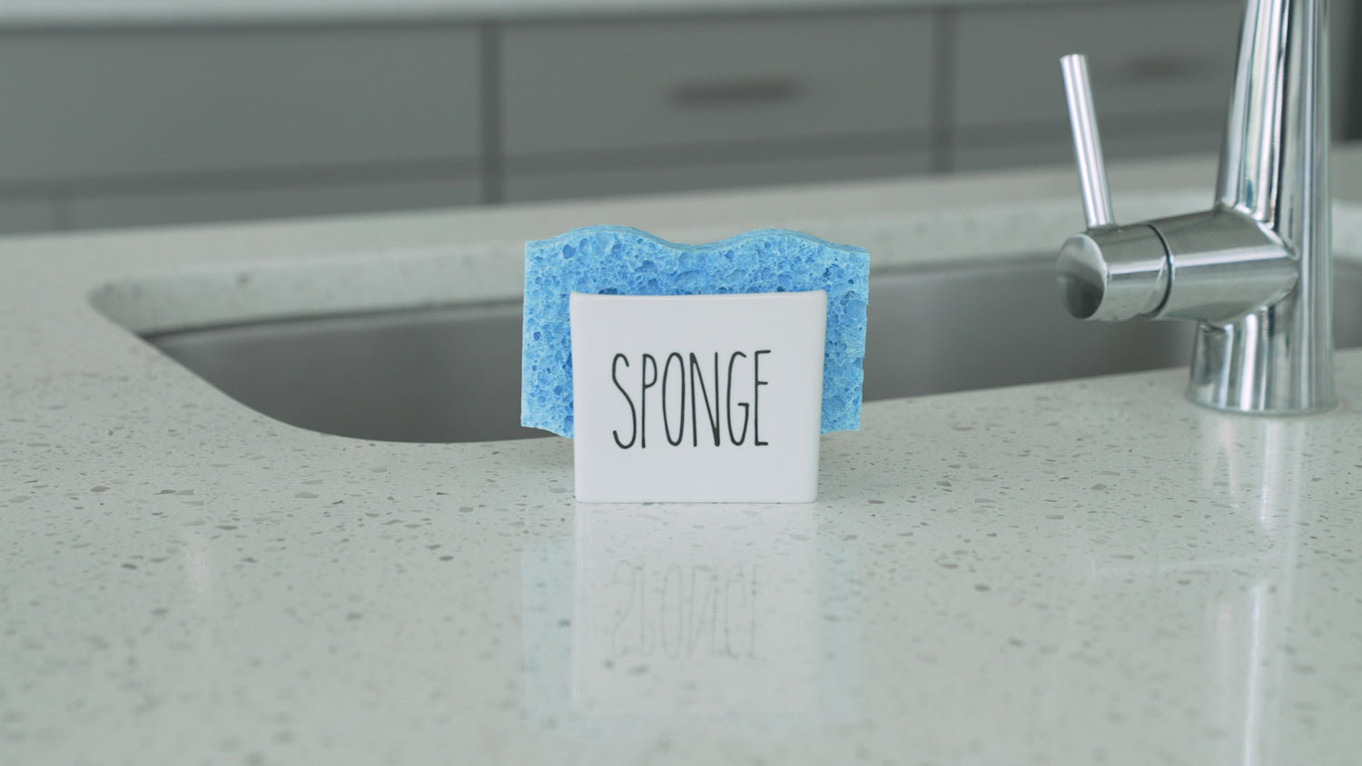 Porcelain Sponge Holder for Kitchen Sink