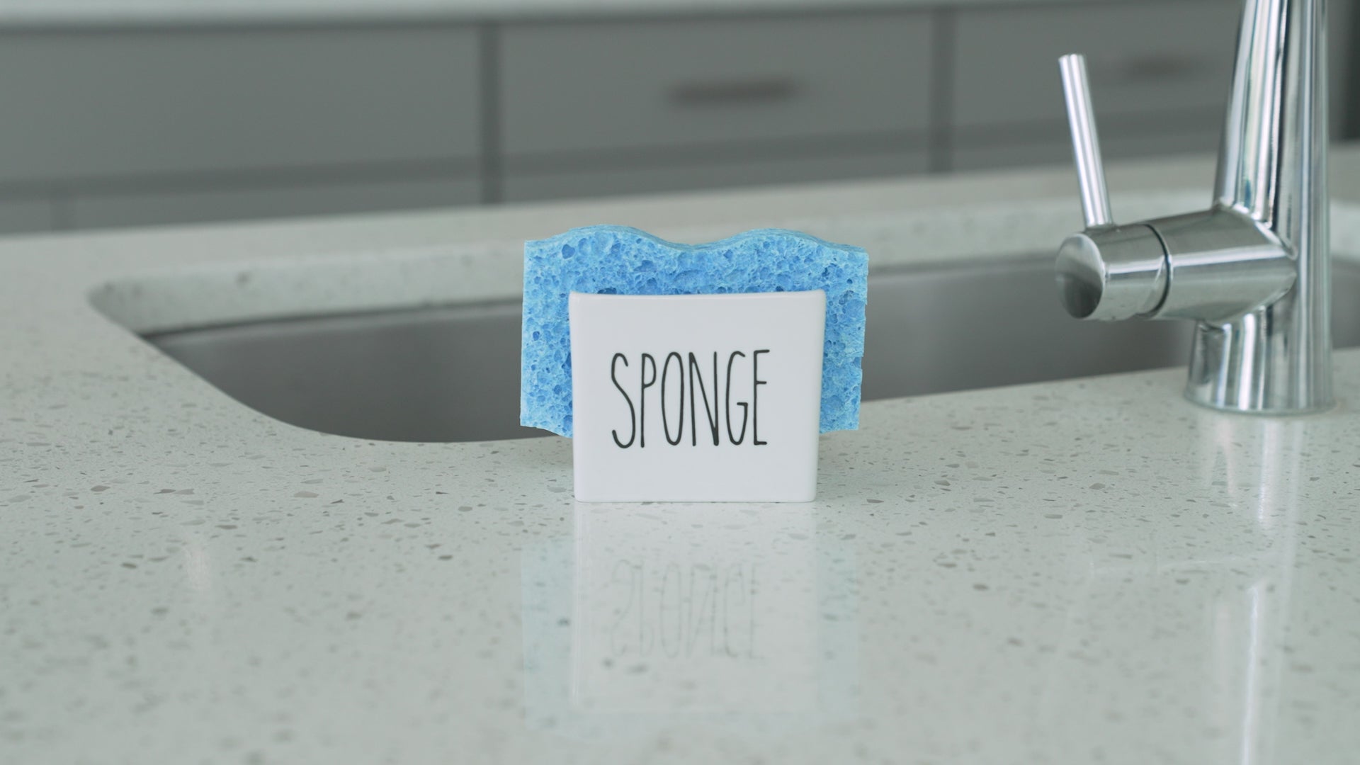 Porcelain Sponge Holder for Kitchen Sink