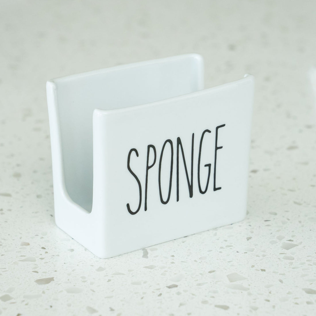 Porcelain Sponge Holder for Kitchen Sink