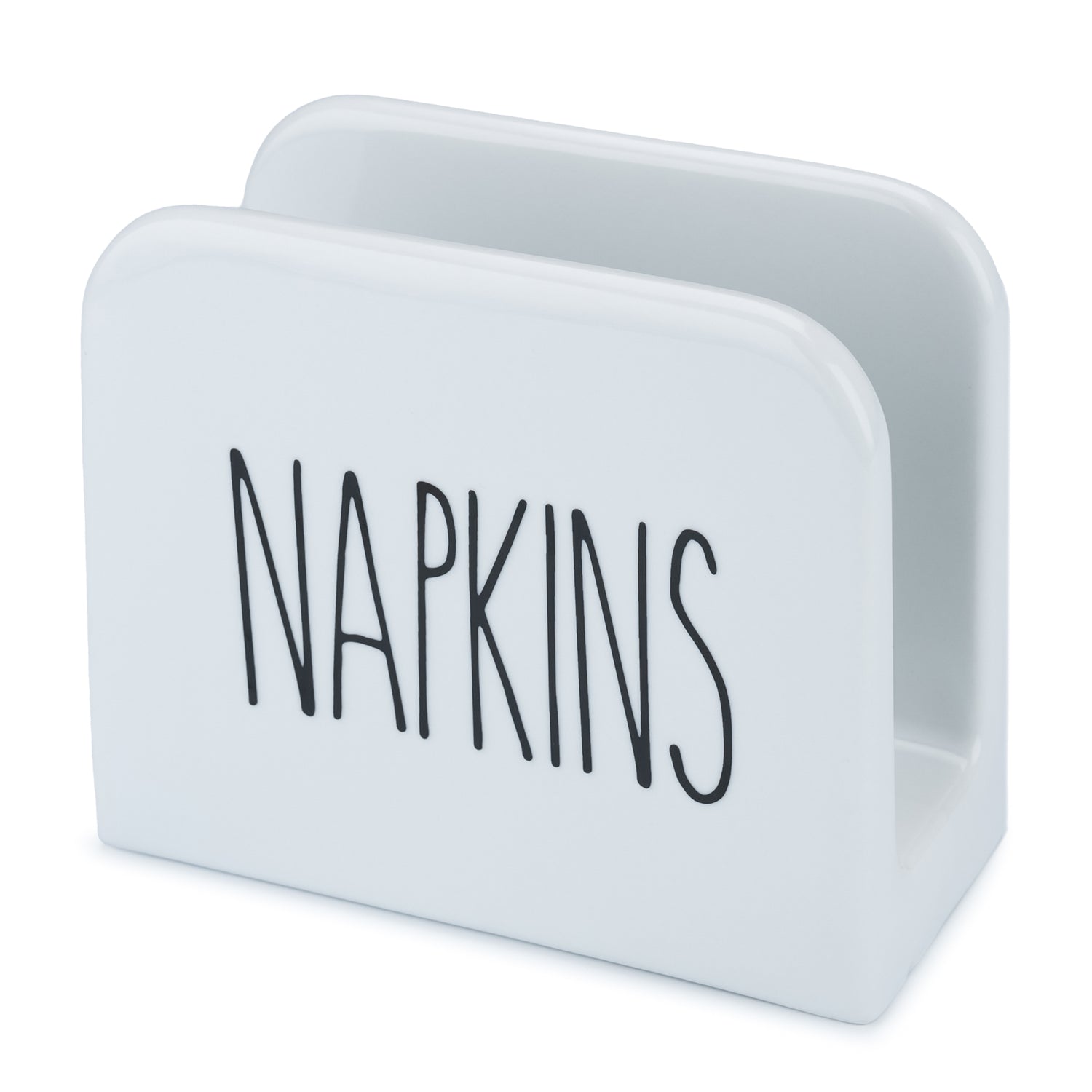 Porcelain White Napkin Holder