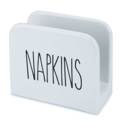 Porcelain White Napkin Holder